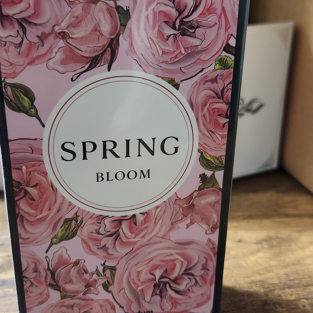 Spring Bloom Floral Box - Pink Rose Design